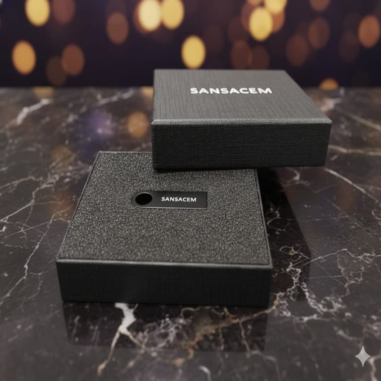 Cles USB sansacem noir dans sa boite noir