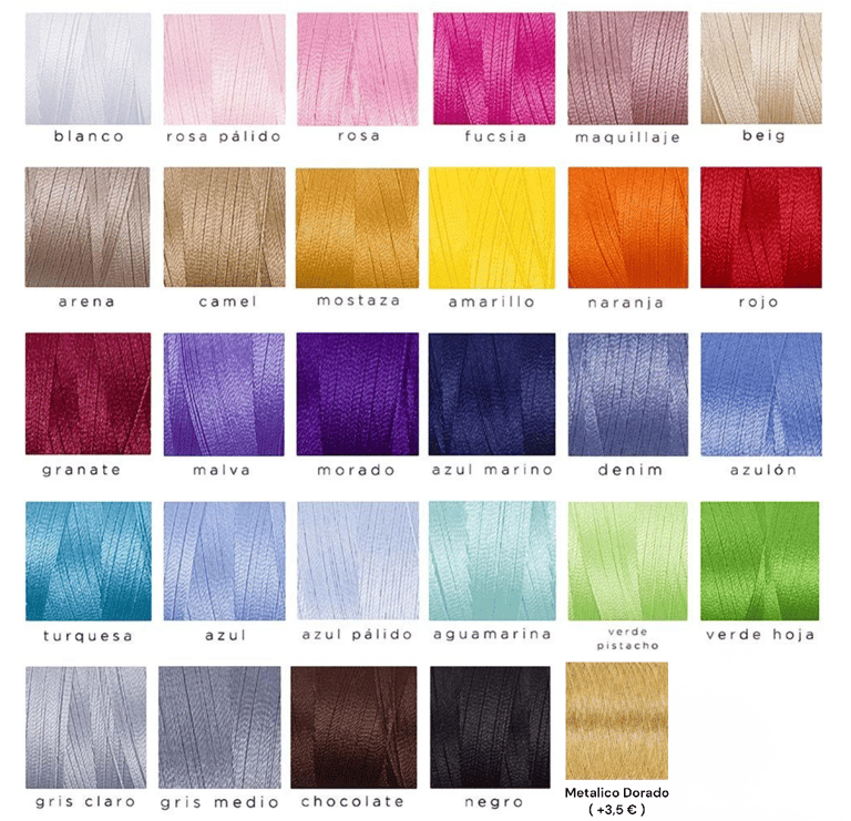 Carta de hilos Carta de hilos