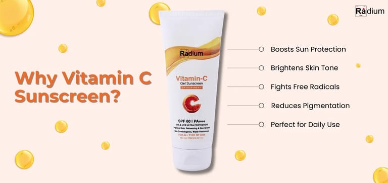 why radiumvitamin c sunscreen
