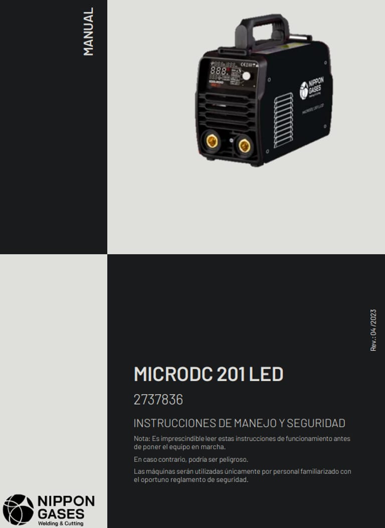 Imagen portada manual soldadora MDC201