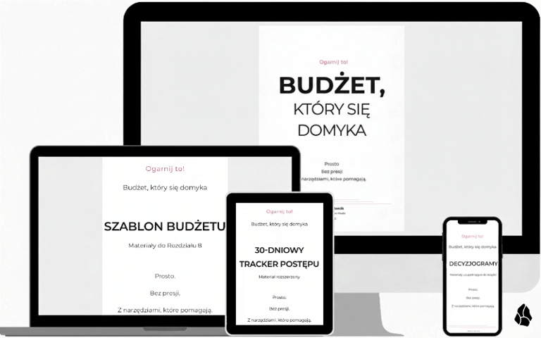 Ogarnij to! Budżet, który się domyka. Diagnoza Twoich wycieków Ogarnij to! Budżet, który się domyka. Diagnoza Twoich wycieków