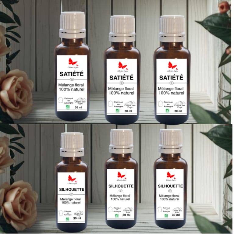 Flacon "Satiété Silhouette" , L'Âme-Agie.