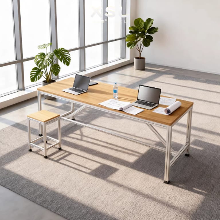 Versatile Customizable Work/Meeting Table