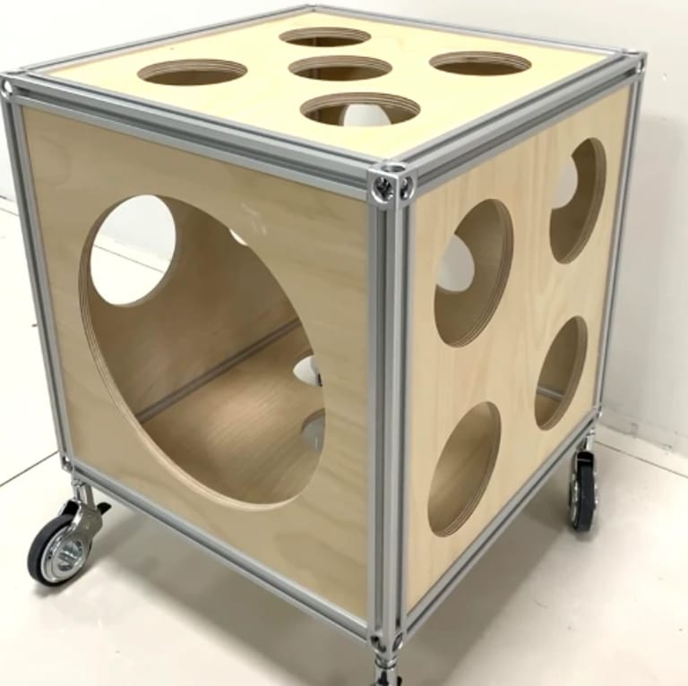 Custom 2020/3030 Aluminum Frame: Multi-Use Rack for Aquariums, Kitchen & DIY Projects