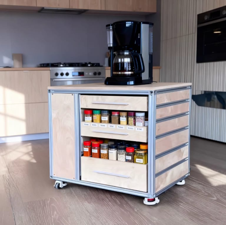 Versatile Rollable Storage for Home & Office