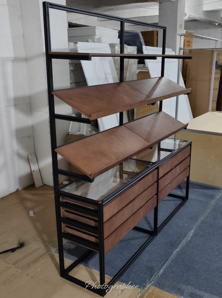 Customizable Shelving for Bookstores, Stationery Shops & Cultural Stores – Slanted Display & Hidden Storage