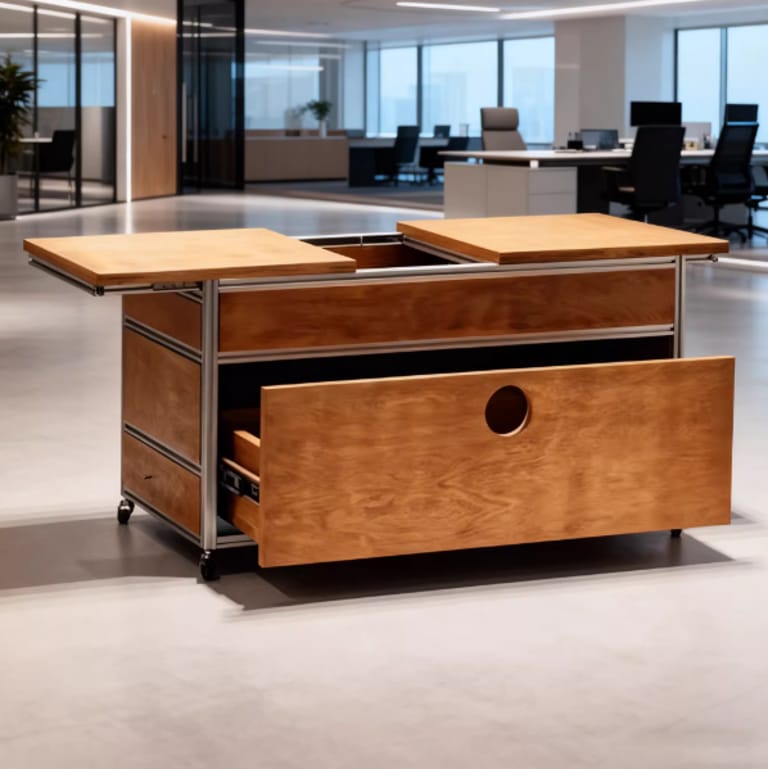 Versatile Lockable Drawer Cabinet for Home & Office (Customizable)