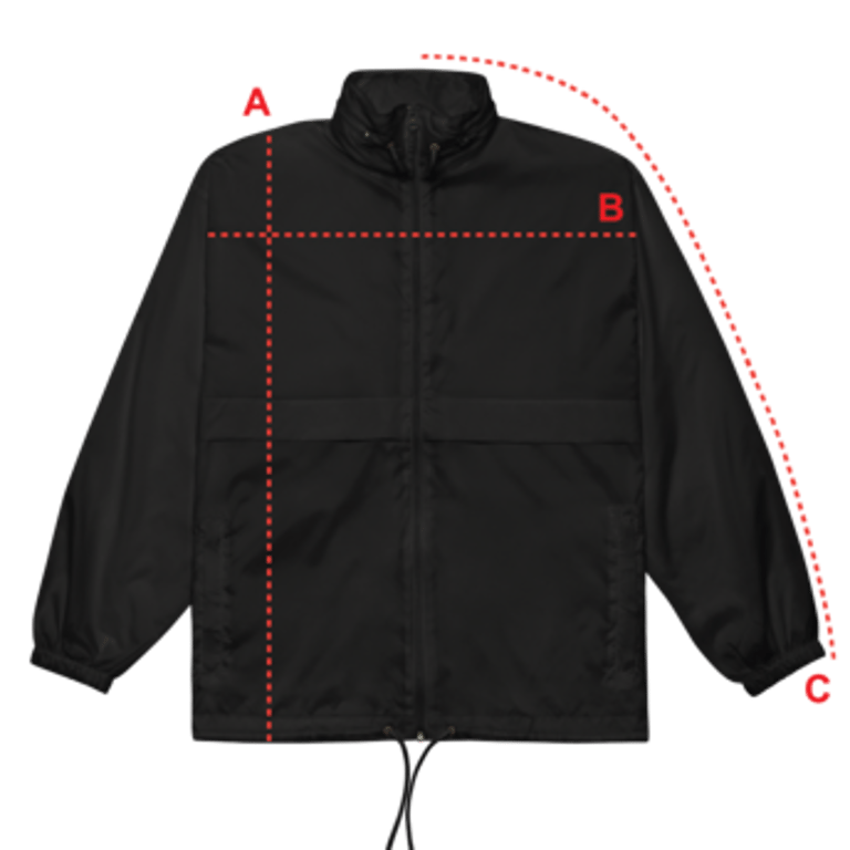 Product Measurement Diagram
