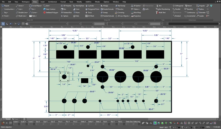 スマート寸法ツール