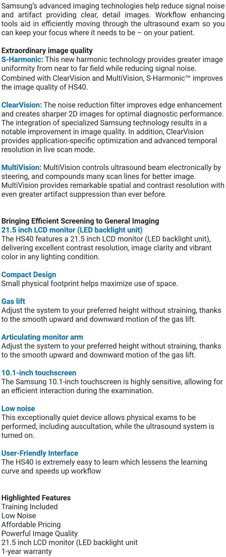 Samsung HS40 Samsung HS40