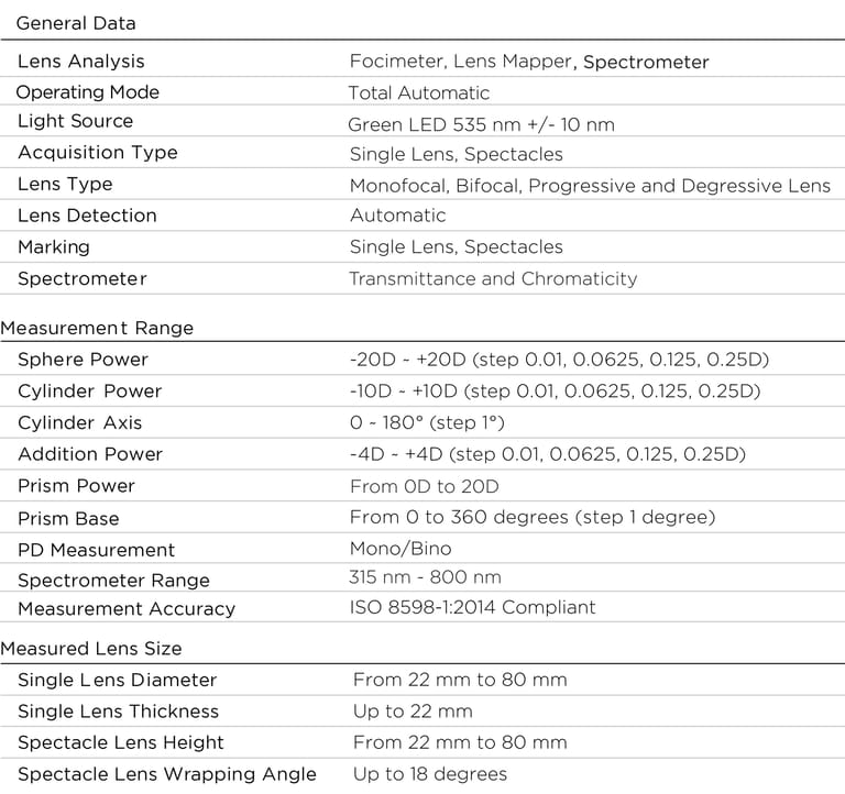 Topcon SOLOS Automatic Lens Analyzer