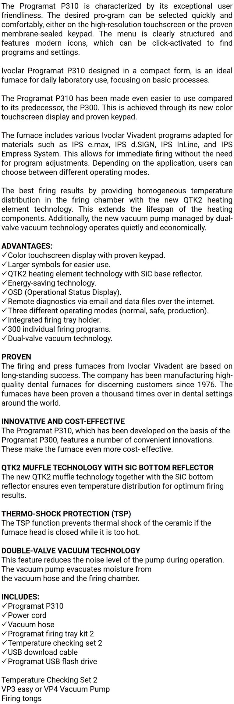 Ivoclar Programat P310