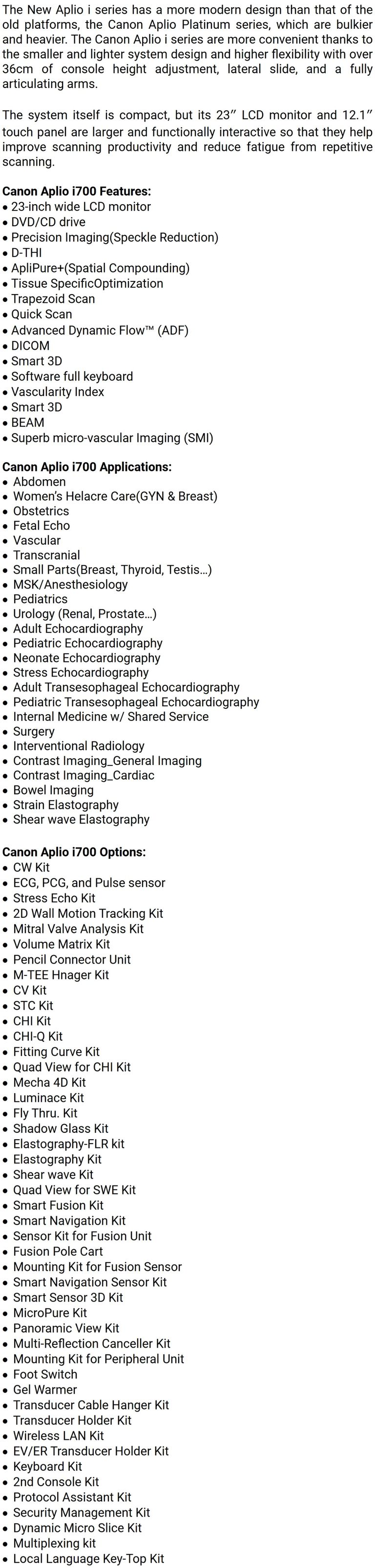 Canon Aplio i700