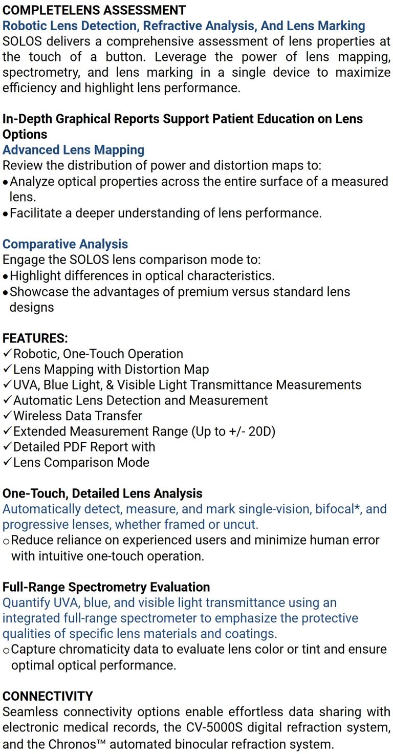 Topcon SOLOS