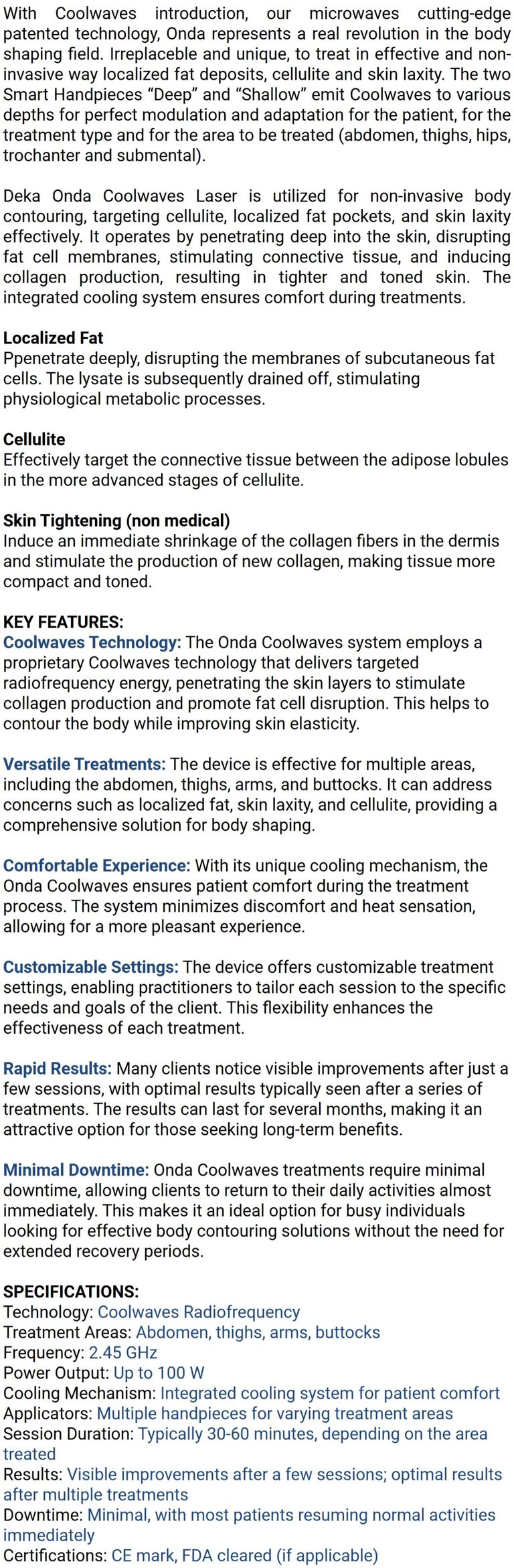 Deka Onda Coolwaves