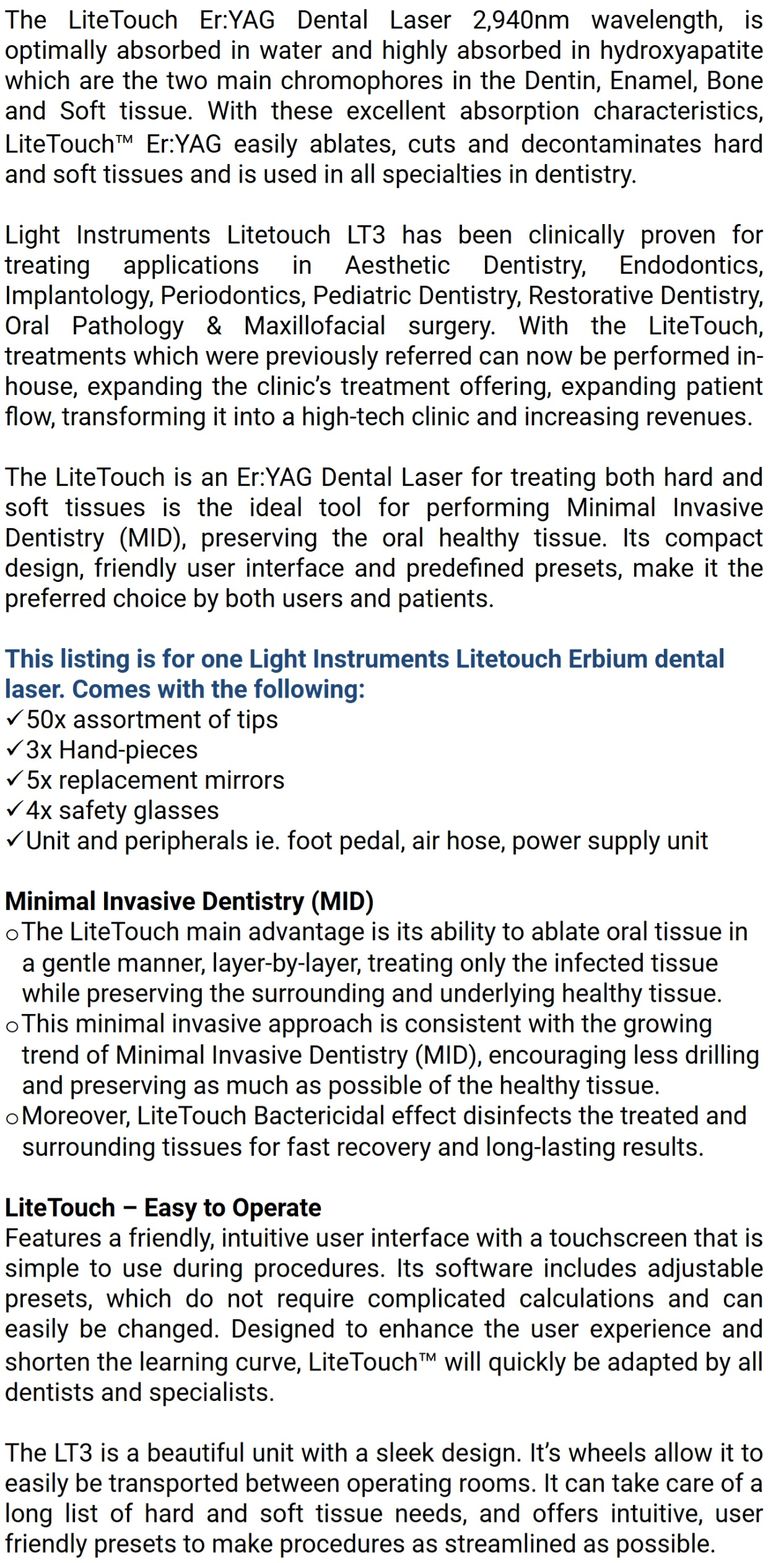 Light Instruments Litetouch LT3