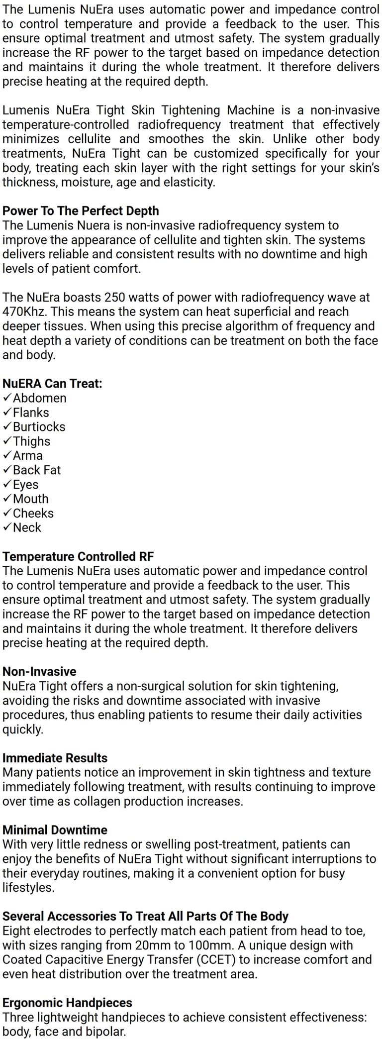 Lumenis NuEra Tight