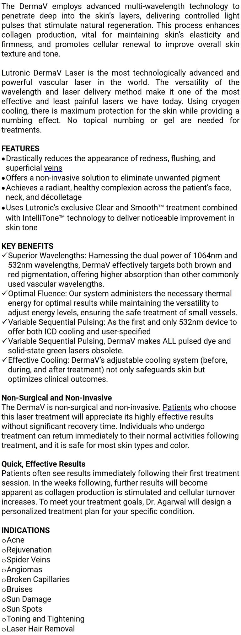 Lutronic DermaV
