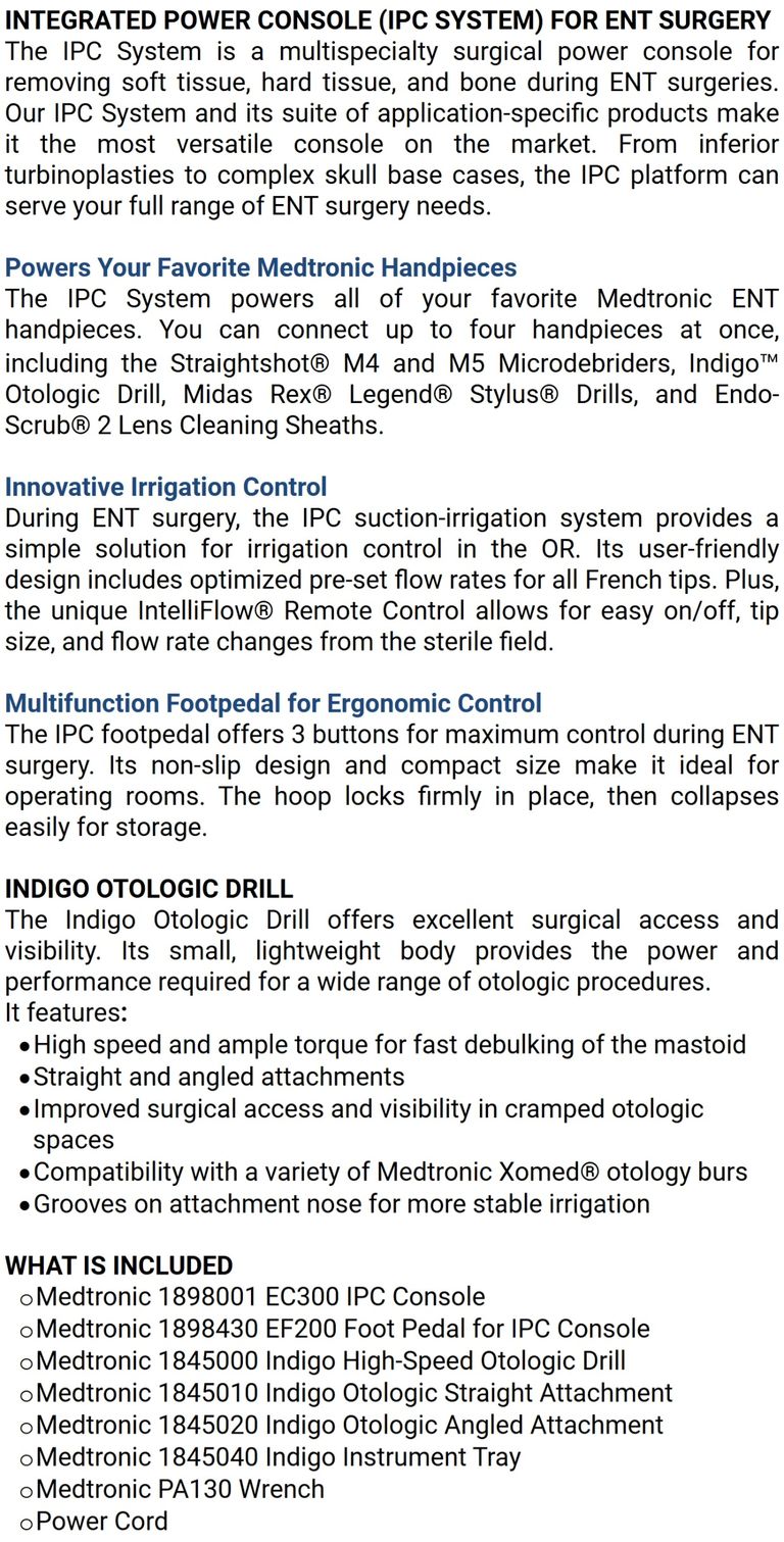 Medtronic IPC System