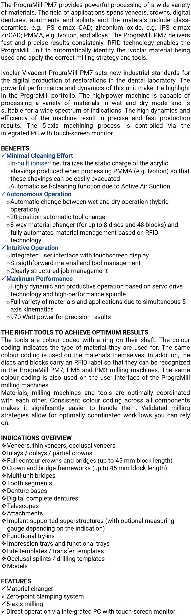 Ivoclar Vivadent PrograMill PM7