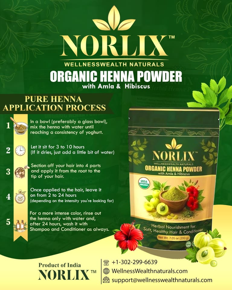 How to Use Henna Powder for Hair Conditioning?