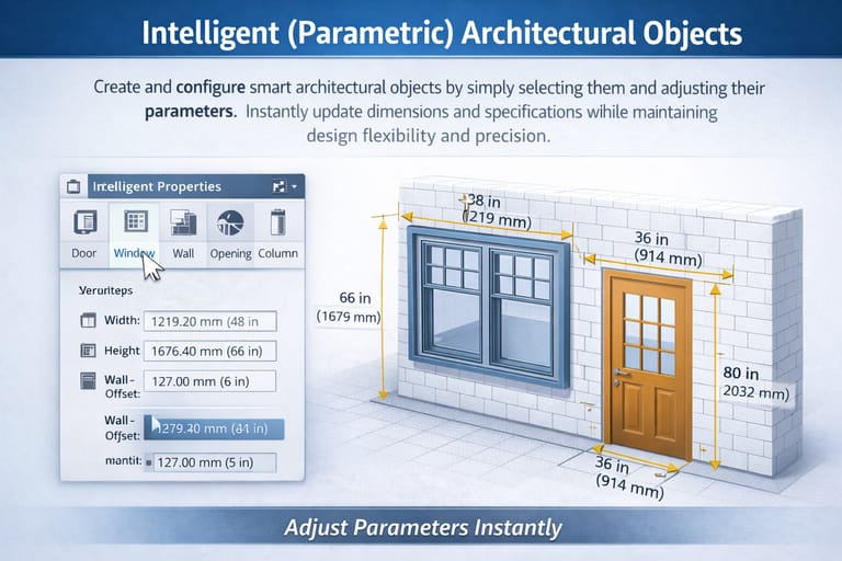 Parametric Architectural Objects Parametric Architectural Objects
