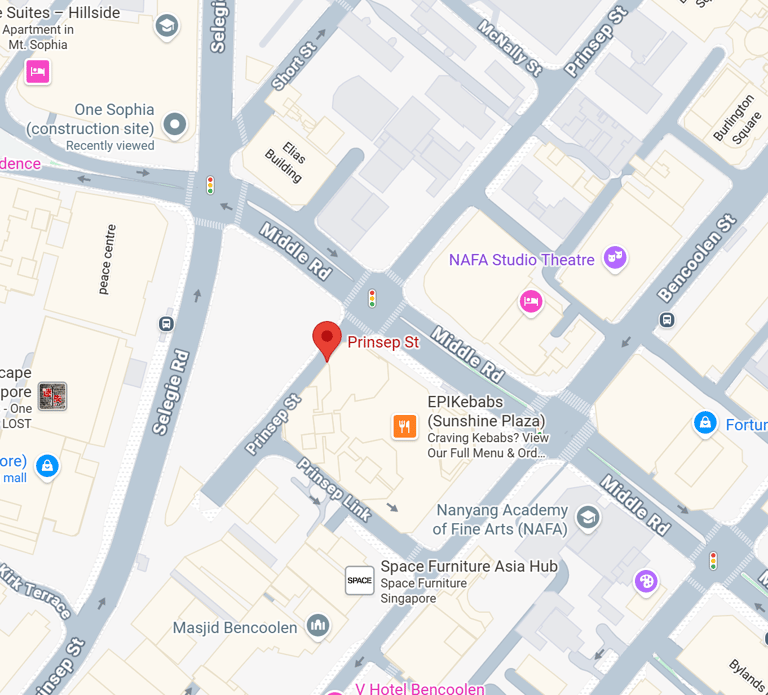 The Collective One Sophia Showflat Location The Collective One Sophia Showflat Location