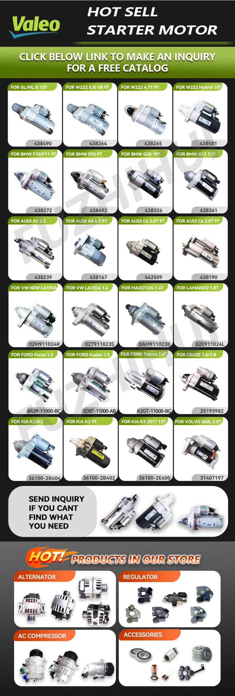 Valeo Starter Motor