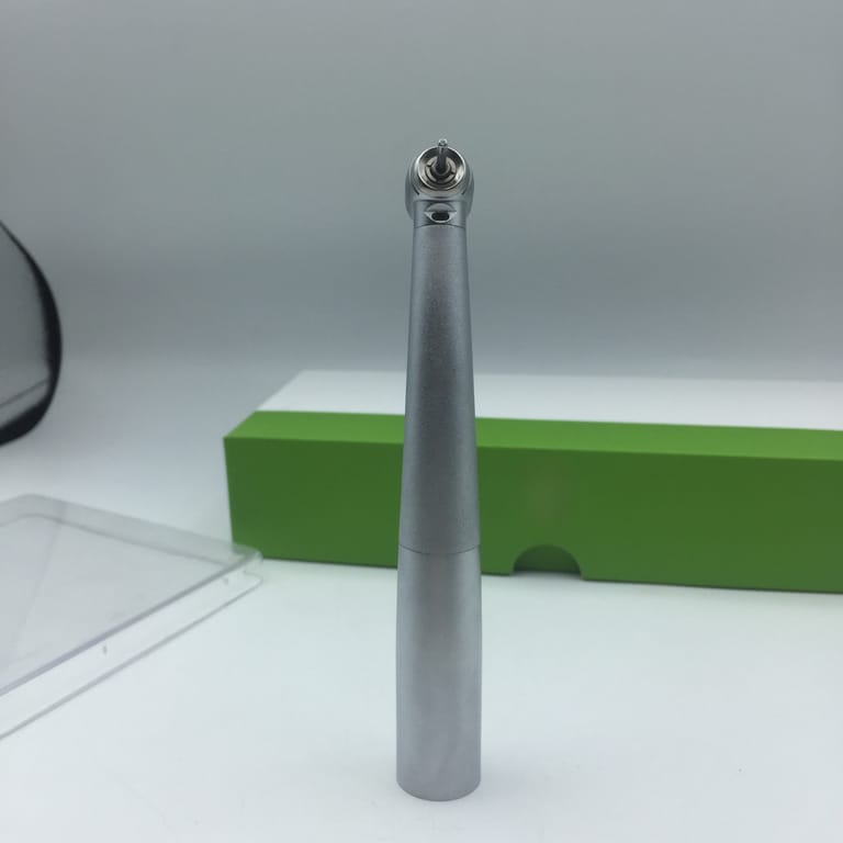 INSADENTAL INSA-602 notch head 4 spray fiber optic high speed dental handpiece matte stainless steel turbine handpiece with 4-hole fiber optic connector and ceramic bearing INSADENTAL INSA-602 notch head 4 spray fiber optic high speed dental handpiece matte stainless steel turbine handpiece with 4-hole fiber optic connector and ceramic bearing