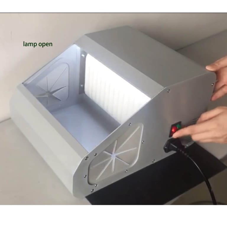 INSA-P16 Dental Dust Collector Cabinet with LED Light, Operation Demo to Turn On Built-in Lamp INSA-P16 Dental Dust Collector Cabinet with LED Light, Operation Demo to Turn On Built-in Lamp