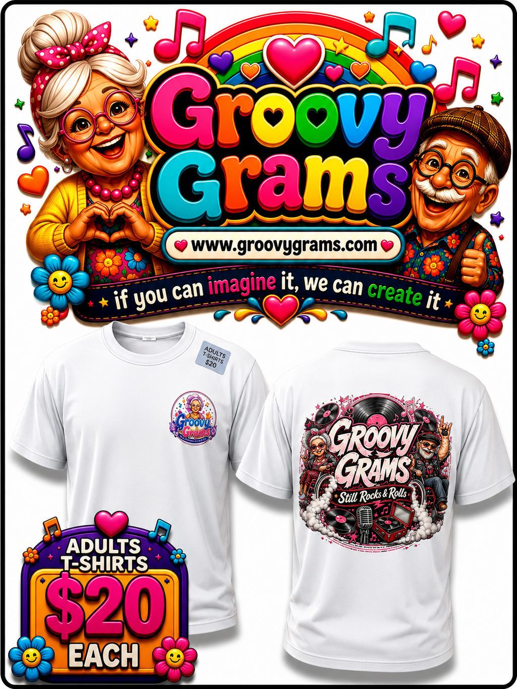 Groovy Grams T-Shirt product image