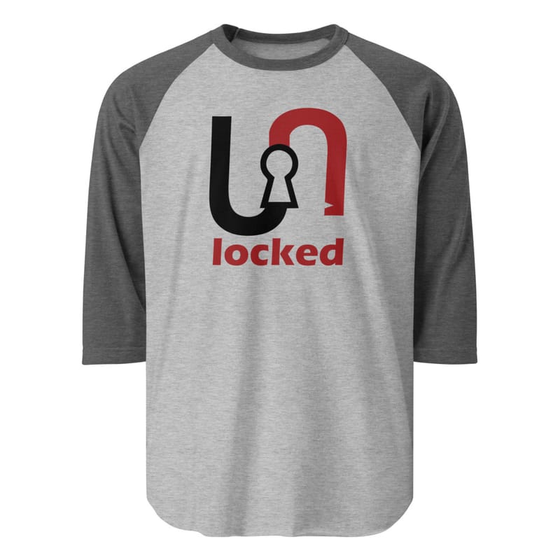 3/4 sleeve raglan shirt product image