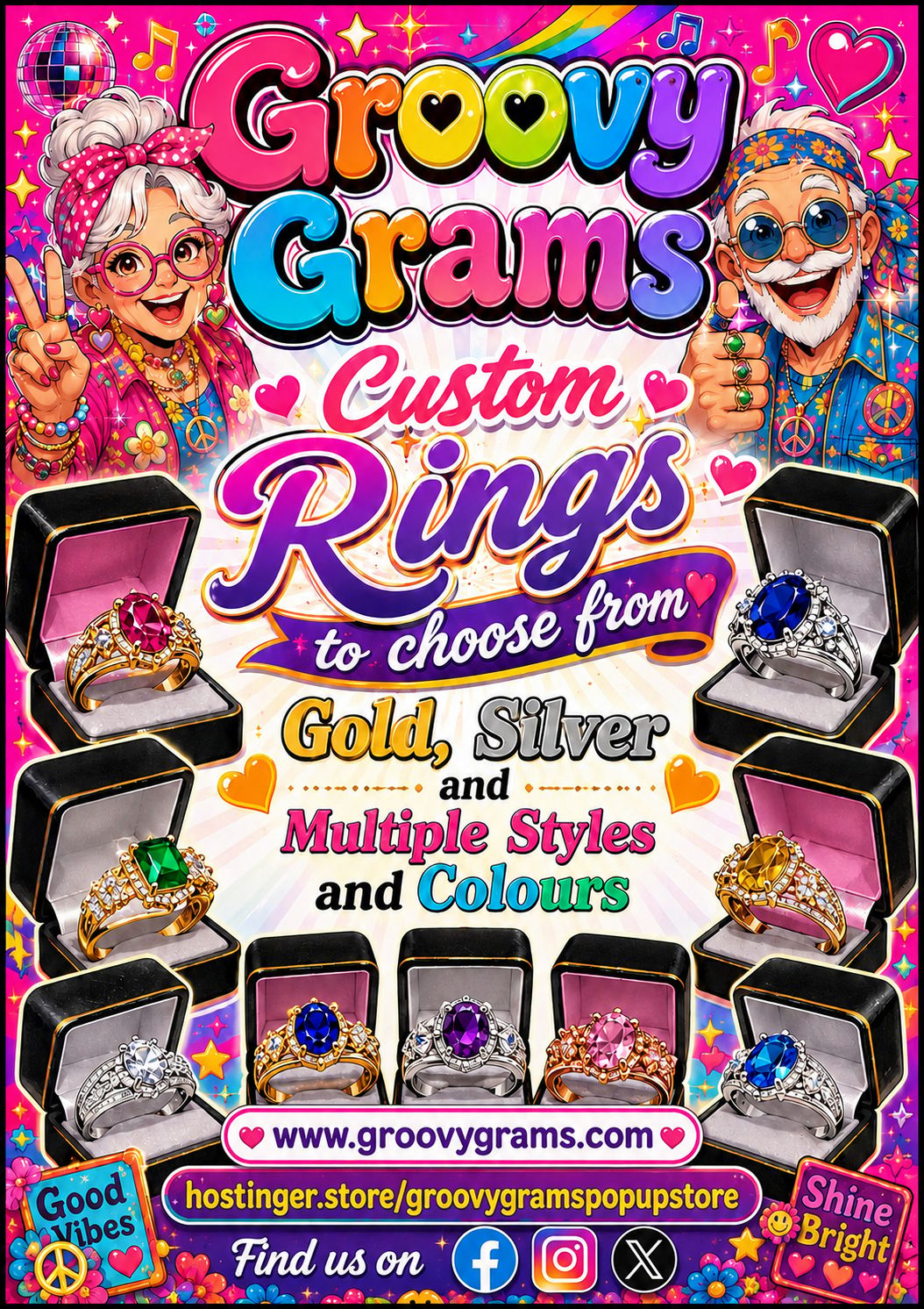 Assorted Gemstone Rings and Pendants Collection product image