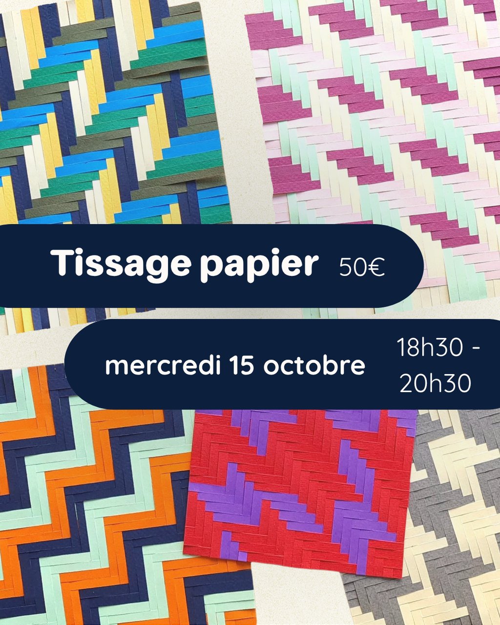 Tissage papier 15/10/25
