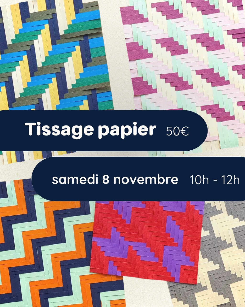 Tissage papier 08/11/25