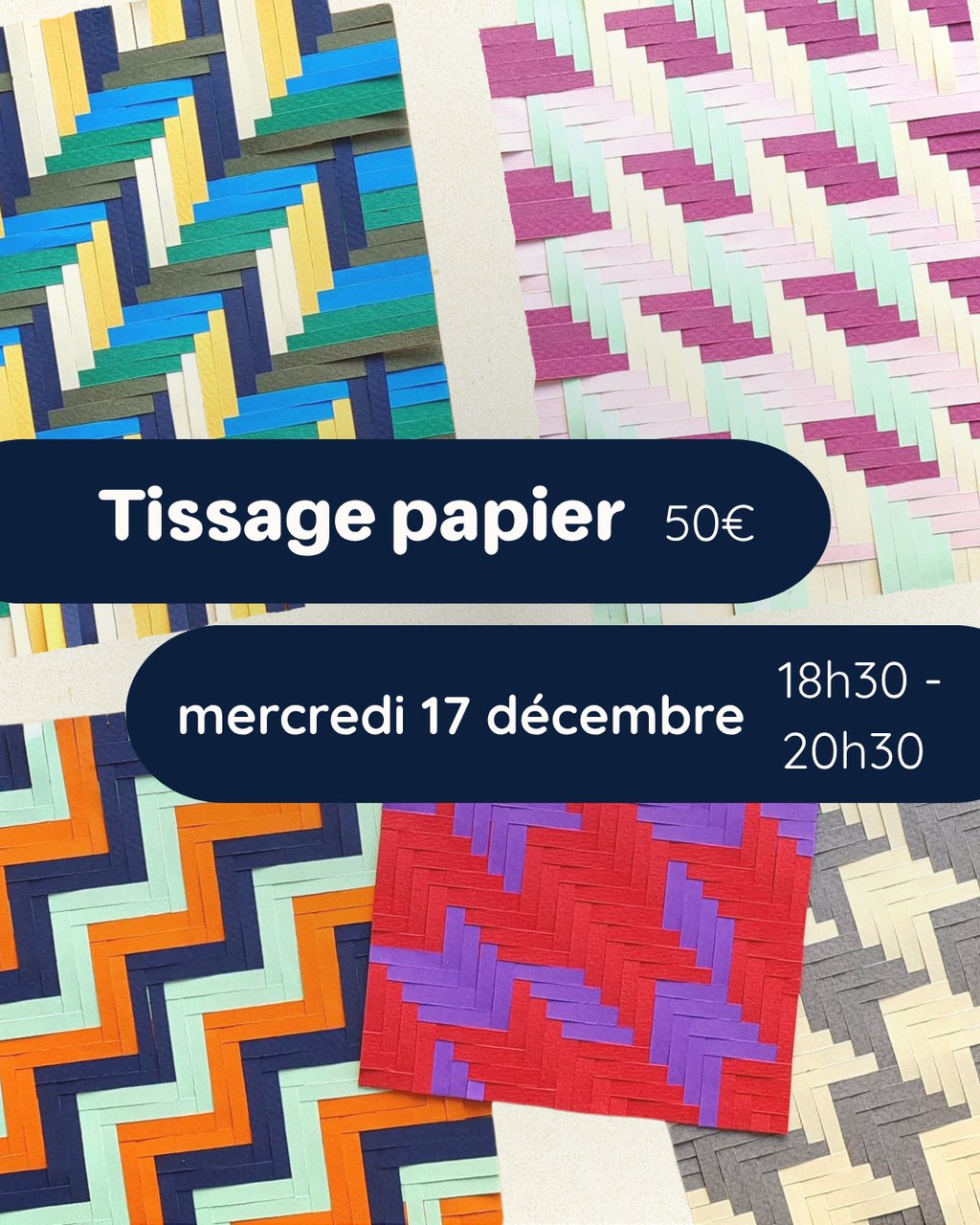 Tissage papier 17/12/25