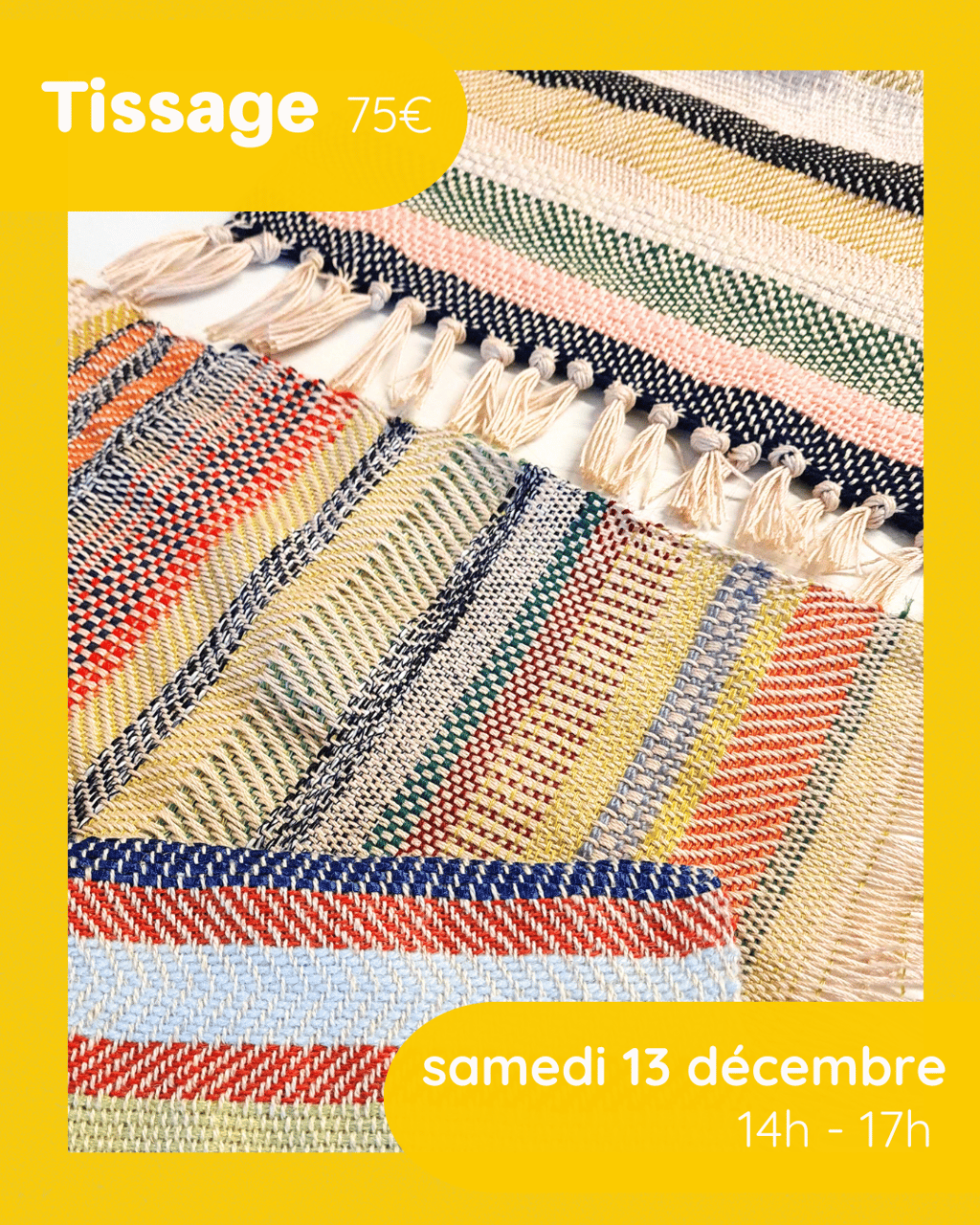 Initiation au tissage 15/11/25