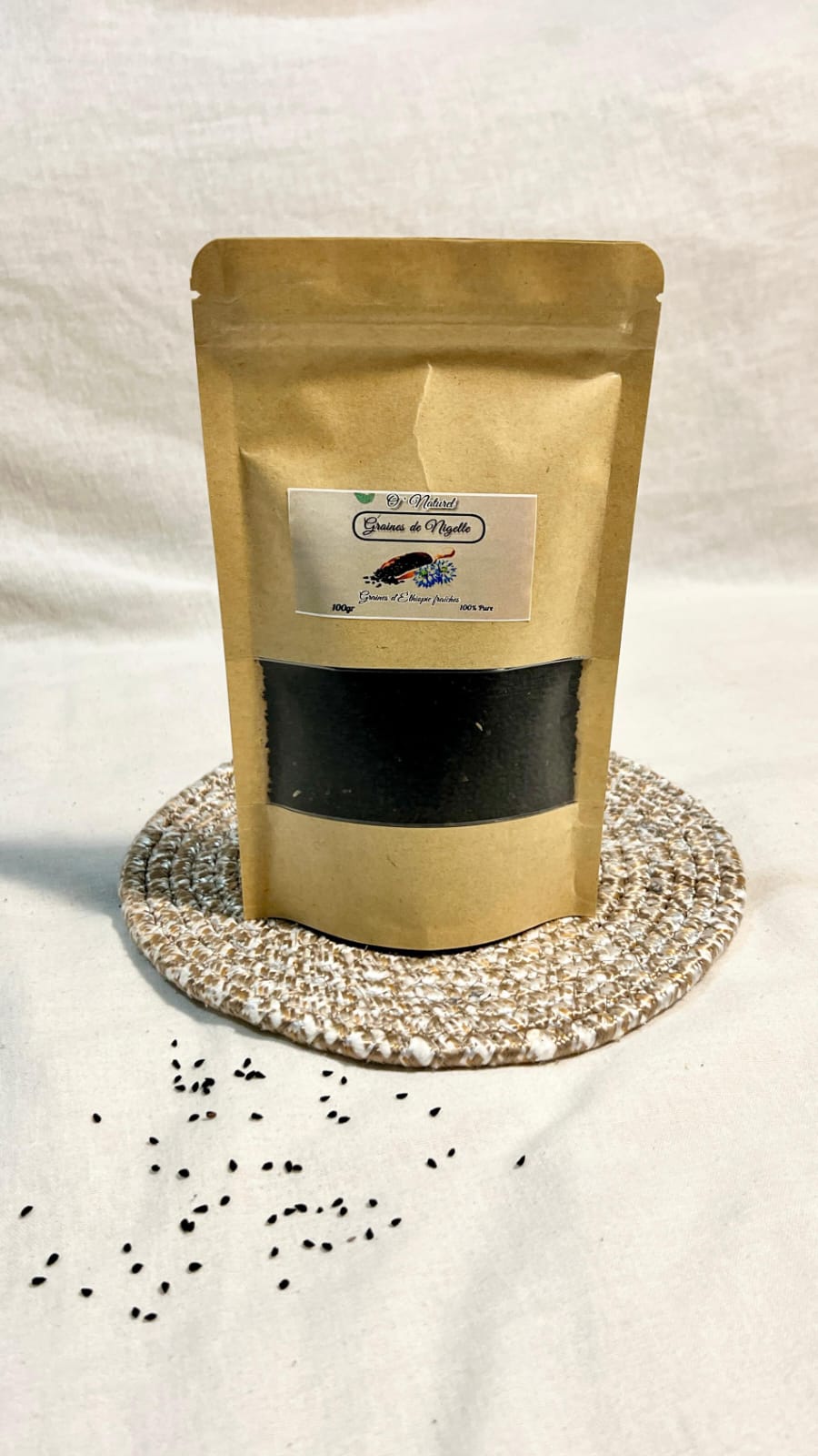 Graines de Nigelle Purs, fraiche d' Ethiopie 200gr