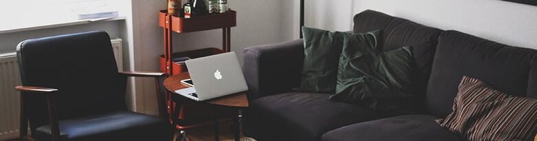 Bright living room with modern inventory