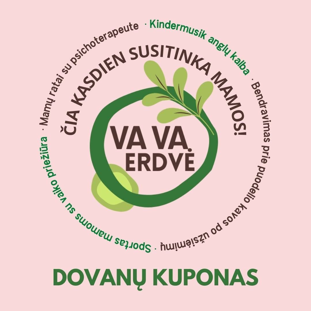 VA VA erdvės kuponas dovanos nuotrauka