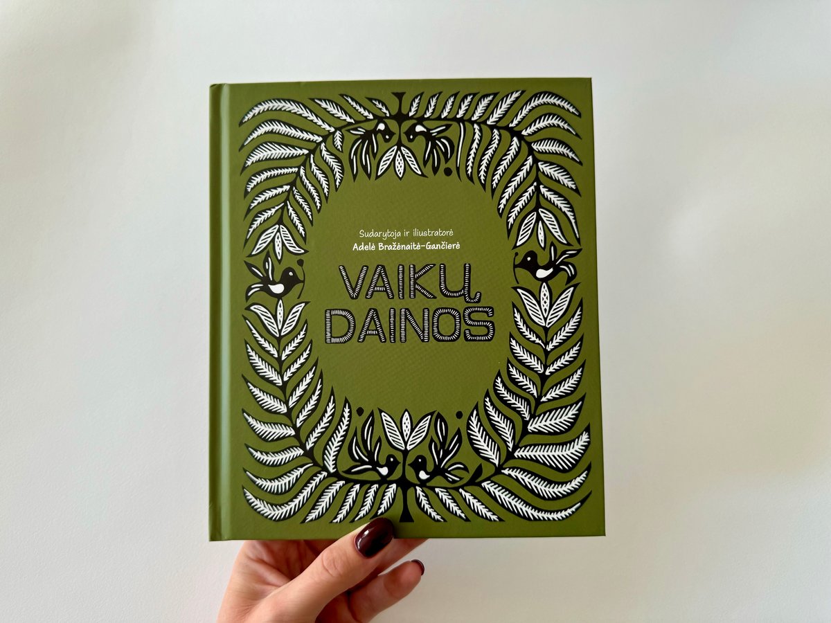 Knyga „Vaikų dainos” | Adelės raižiniai dovanos nuotrauka