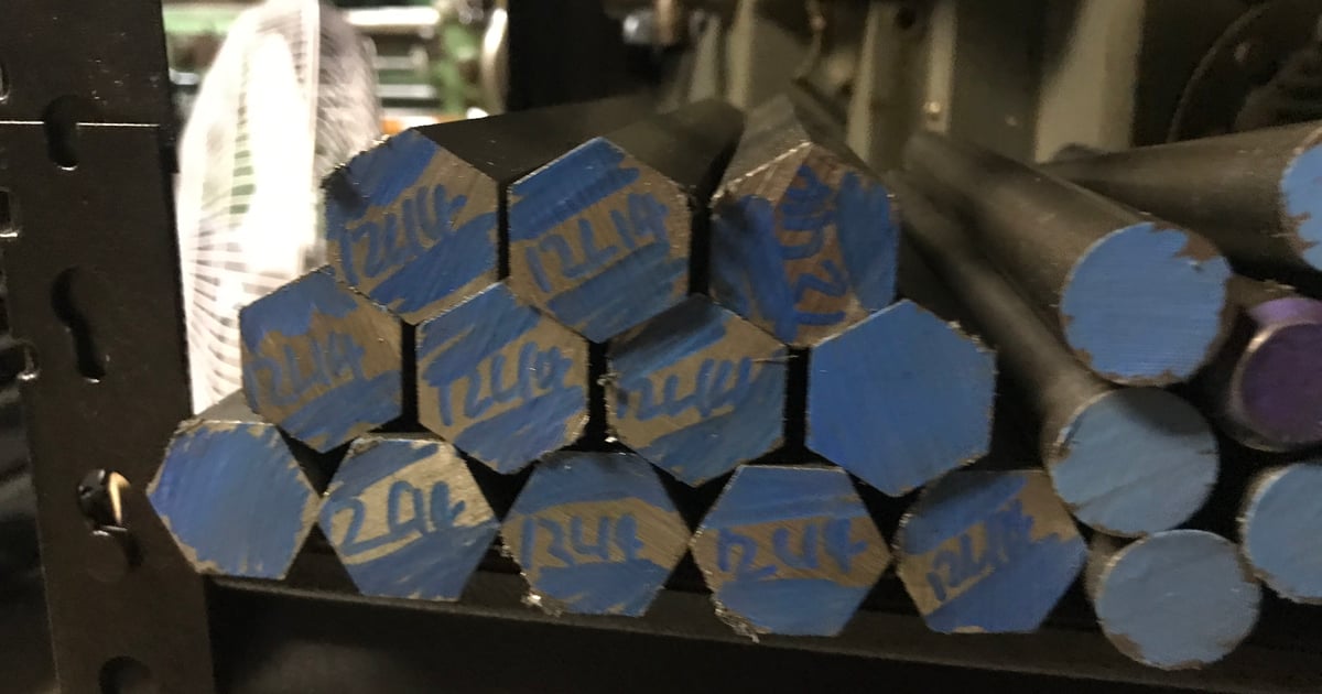 Free Machining Hex Bar 12L14 NZ Hobby Metals