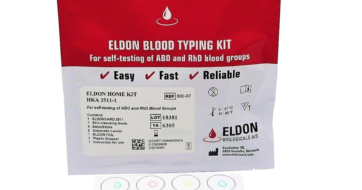 Buy Wholesale China Blood Grouping Test Abd/abo/rhd Blood Grouping Gel  Rapid Test Blood Type Test Kit Blood Typing Test & Blood Grouping Type at  USD 1.5