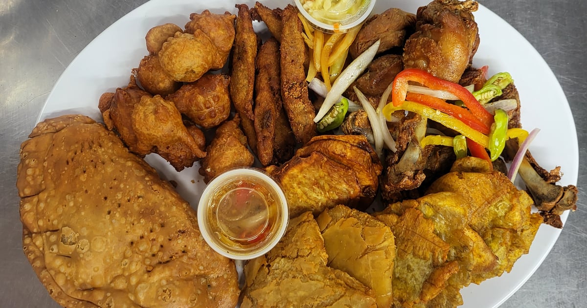 Chicken Fritay Platter | Nette's Fresh Fritay & Grille. Caribbean Food ...