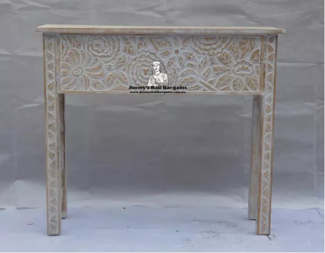 Flower Console Table Jimmy's Bali Bargains Authentic Bali Products