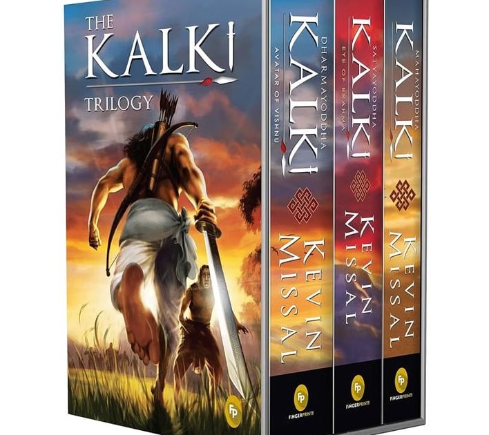 The Kalki Trilogy Set of 3 Books Avatar of Vishnu Eye of Brahma Sword ...