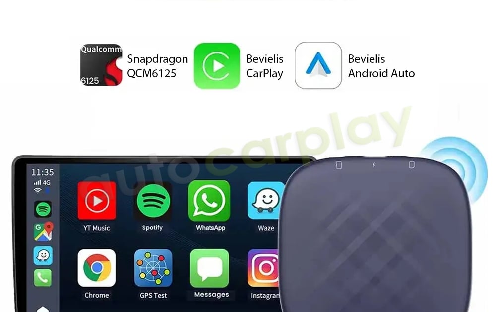 BEVIELIS CARPLAY / ANDROID AUTO / ANDROID 13 | ANDROID AUTO | APPLE CARPLAY