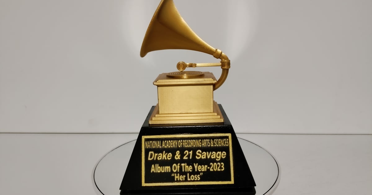 Grammy Music Award Replica | 3D Print Lodge