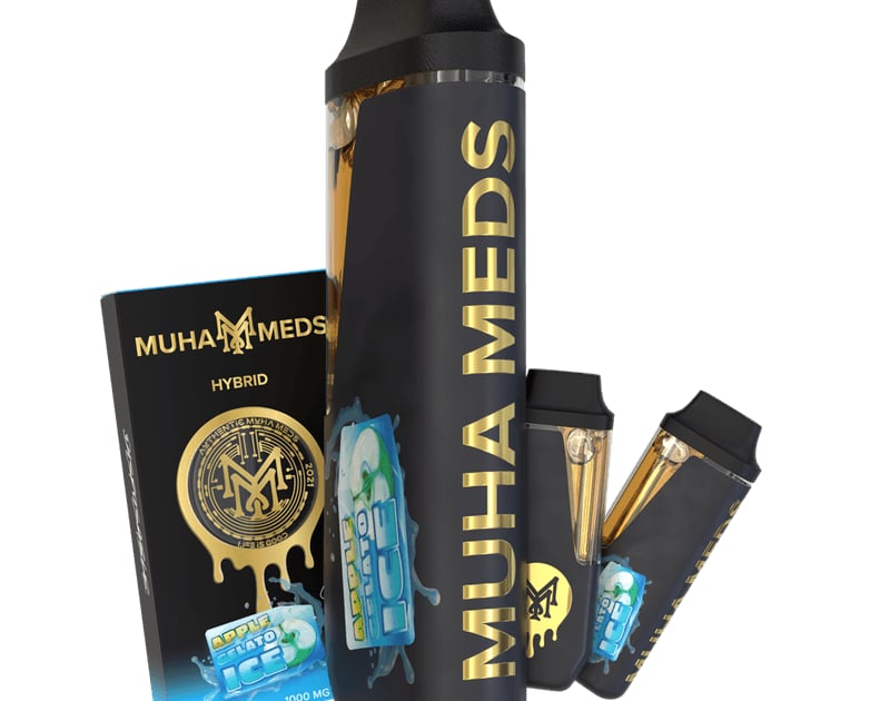 MUHA Meds APPLE GELATO ICE HYBRID Muha Carts Official Buy Muha