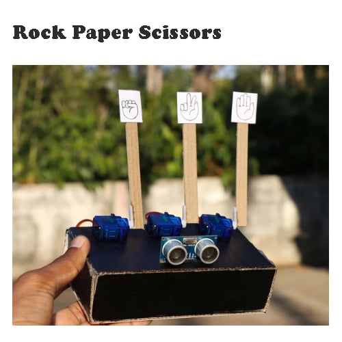 Rock Paper Scissors Using Tinkercad Circuits and Arduino | 香港中小學一站式採購
